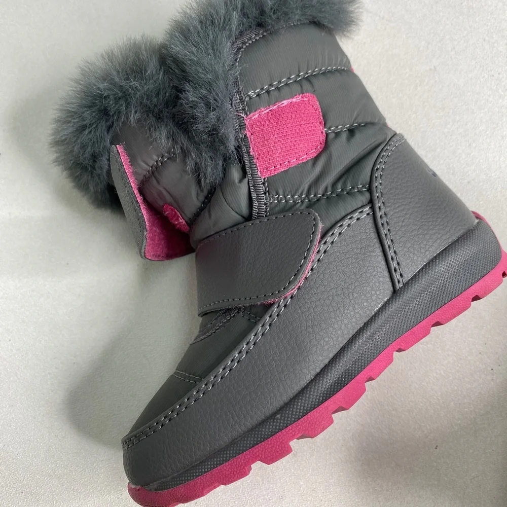 Weestep girls winter water resistance snow boots toddler girl size 8